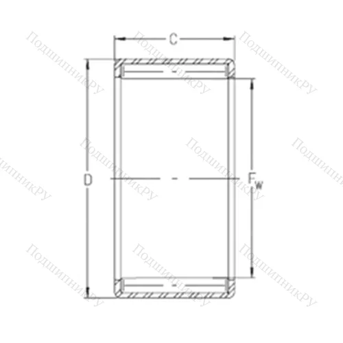 Подшипник игольчатый радиальный SN 56