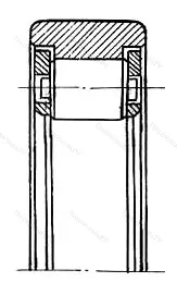 Модификация подшипника 922205КW 3 размер 25x52x15