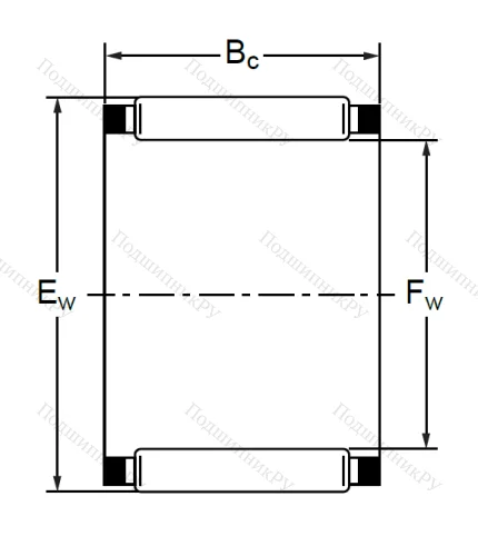 Подшипник K 40x53x23 в Липецке