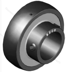 Высокотемпературный корпусной подшипник UC 215 BHTS ZZ GR CG 350° BECO в Липецке