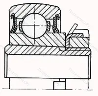 Модификация подшипника 8-1680208С17 размер 40x85x21/39 от производителя  ГПЗ-1