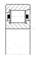 Подшипник  NF 23015 (12615) размер 75x160x55 от производителя  SKF