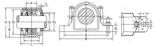 Подшипниковый корпус SNL 518 TG (SNK 518-615) в Липецке