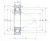 Сверхточный подшипник BSA 205 CGA (BS 225 7P 62 UM) от производителя  SKF