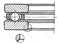 Подшипник  9568968 размер 340x380x24