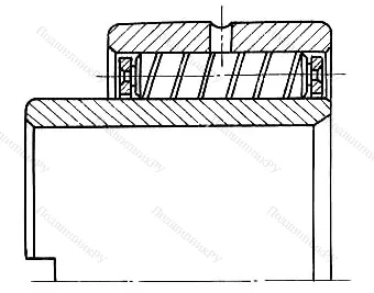 Модификация подшипника 15930 размер 150,813x270x89/136,5