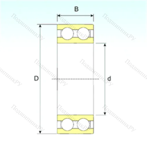 Подшипник шариковый радиальный 4310 ATN 9