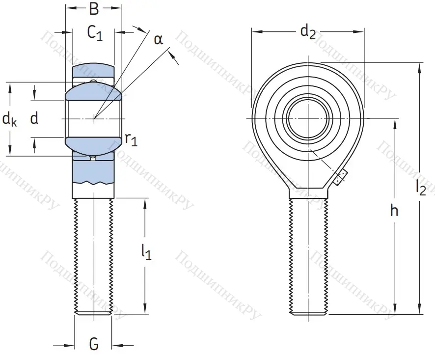 Шарнирная головка POS 8 L в Липецке