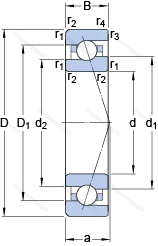 Подшипник 7015 ACE/P 4A