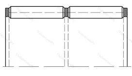 Модификация подшипника 664916Д размер 81x92x42,5