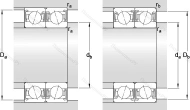 Подшипник S 7006 CDTP/HCP 4B