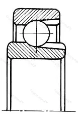 Модификация подшипника 900808 