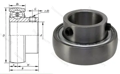 Корпусный подшипник SB 206 в Липецке