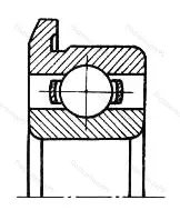 Модификация подшипника 26-830700АЕ размер 10,1x63x32,4 от производителя  ГПЗ-23