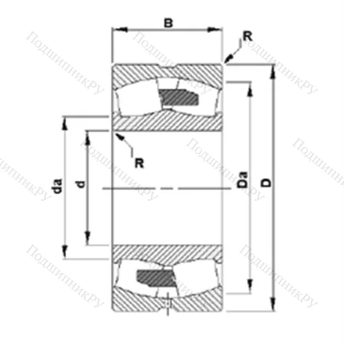 Подшипник роликовый радиальный самоцентрирующийся 231/1000YMB от производителя  TIMKEN Подшипник роликовый радиальный самоцентрирующийся 231/1000YMB от производителя  TIMKEN