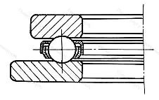 Модификация подшипника 6-958705 размер 25x47/56x16