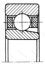 Модификация подшипника 35-600311Р1 размер 55x120x29 от производителя  ГПЗ-4 Модификация подшипника 35-600311Р1 размер 55x120x29 от производителя  ГПЗ-4