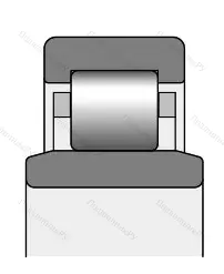 Подшипник  2672934 размер 170x230x33/36 от производителя  ГПЗ-4 Подшипник  2672934 размер 170x230x33/36 от производителя  ГПЗ-4