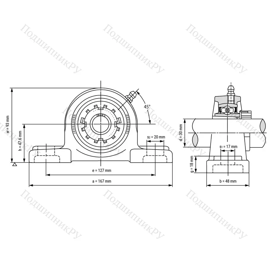 Подшипниковый узел