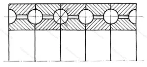 Модификация подшипника 296712 размер 60x105x175 МПЗ