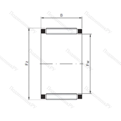 Подшипник игольчатый радиальный K 63X 71X 25 от производителя  CX