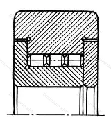 Модификация подшипника 352701 размер 12x40x8,8 от производителя  ГПЗ-3 Модификация подшипника 352701 размер 12x40x8,8 от производителя  ГПЗ-3