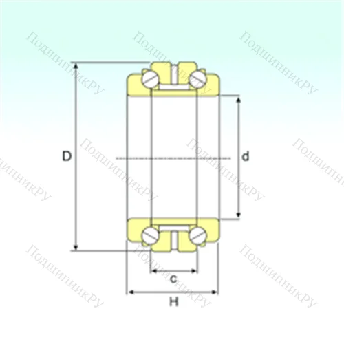 Подшипник шариковый упорно-радиальный 234926