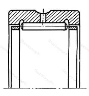 Подшипник NKS 25 размер 25x38x20 от производителя  SKF Подшипник NKS 25 размер 25x38x20 от производителя  SKF