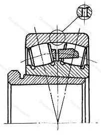 Модификация подшипника 73615 размер 75x170x58/75 ГПЗ-6 от производителя  ГПЗ-6