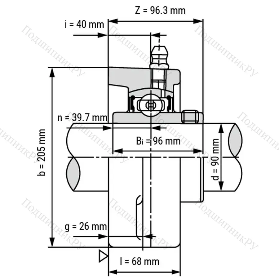 Подшипниковый узел