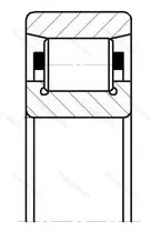 Подшипник  2605 (N 2305) размер 25x62x24 от производителя  CRAFT