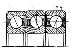 Подшипник  1666248 размер 240x440x255 от производителя  ГПЗ-23
