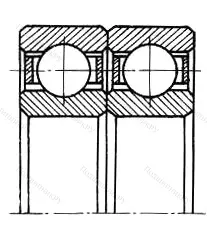 Модификация подшипника 35-190209Ю1 размер 45x85x38