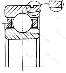 Подшипник 6308NTA/P 53Q 6 размер 40x90x23 от производителя  SKF