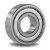 Однорядный шариковый подшипник 6206 2Z от производителя  SKF