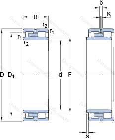 Подшипник NNU 4934 B/SPW 33 в Липецке
