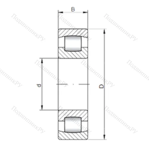 Подшипник роликовый радиальный самоцентрирующийся 20234 C от производителя  CX Подшипник роликовый радиальный самоцентрирующийся 20234 C от производителя  CX