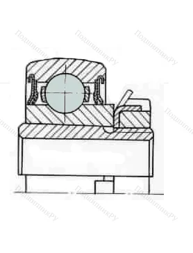 Шариковый однорядный подшипник 1680204 в Липецке