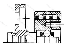 Модификация подшипника 4-306095Ю9Т размер 6x22/32x19,3 от производителя  ГПЗ-200