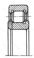 Модификация подшипника 176220БТ размер 100x180x34 ГОСТ 520-89