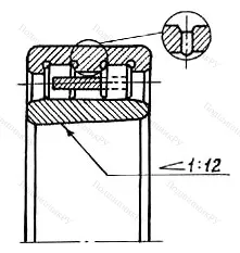 Подшипник  4162952 размер 260x360x100 от производителя  ГПЗ-3 Подшипник  4162952 размер 260x360x100 от производителя  ГПЗ-3