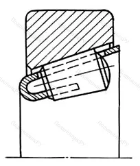 Модификация подшипника 8-977907К1 размер 33,02x49,225x12,4