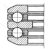 Модификация подшипника 58709 размер 40/46x68x28