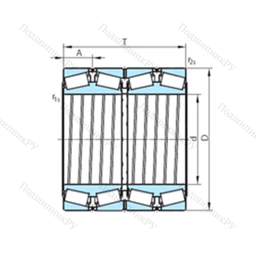 Подшипник роликовый радиально-упорный PSL 612-209