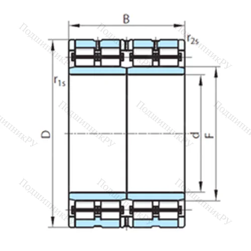 Подшипник роликовый радиальный PSL 512-304