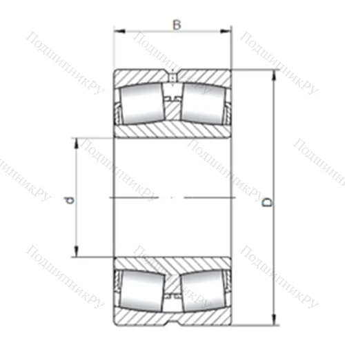 Подшипник роликовый радиальный самоцентрирующийся 230/950 CW 33 от производителя  CX Подшипник роликовый радиальный самоцентрирующийся 230/950 CW 33 от производителя  CX