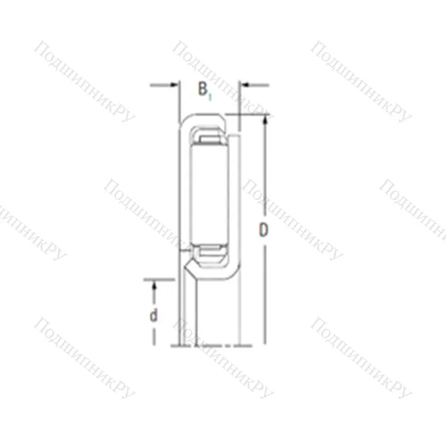 Подшипник игольчатый упорный