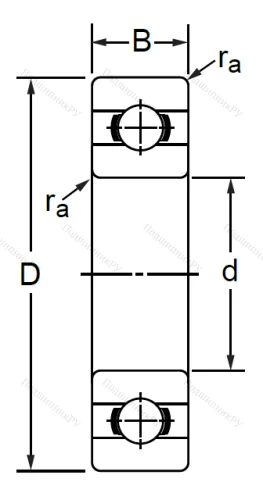 Дюймовый шариковый подшипник RLS 20 (LJ 2-1/2) в Липецке