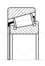 Модификация подшипника 6-7526АХ размер 130x230x67,75