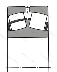 Подшипник 24036 CC размер 180x280x100 от производителя  SKF Подшипник 24036 CC размер 180x280x100 от производителя  SKF